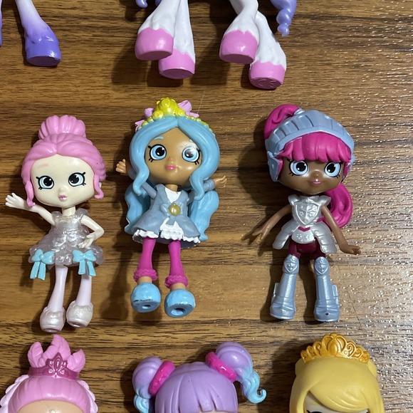Shopkins Lil Shoppies Happy Place Mini 3" Doll And Ponies Lot - Picture 4 of 6